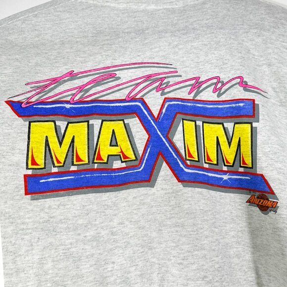 VTG 1993 Autographed Single Stitch‎ Mark Kinser Team Maxim Shirt Size XL - Picture 13 of 15